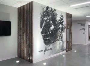 wall mural and decal lettering