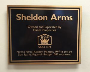 Sheldon Arms wayfinding