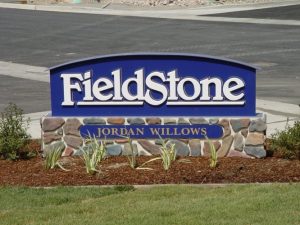 Field Stone monument
