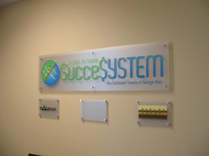 SucceSystem interior sign